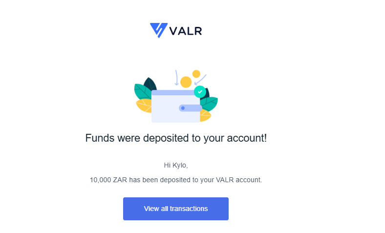 Funds Deposit